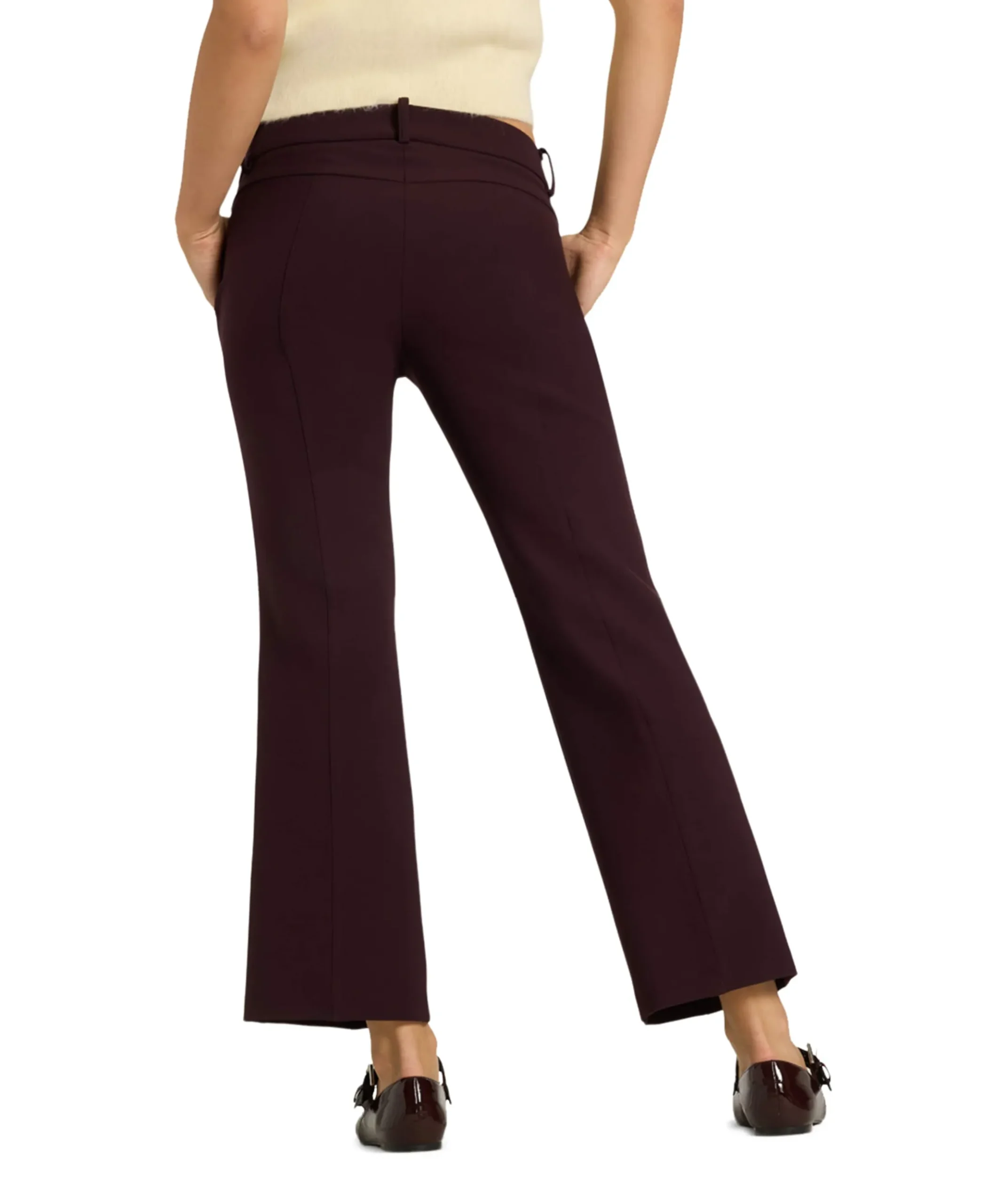 Farah dames broek bordeaux