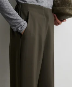 Fique Classic Trousers dames broek groen