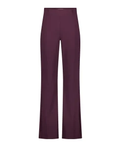 Flair bonded dames broek bordeaux