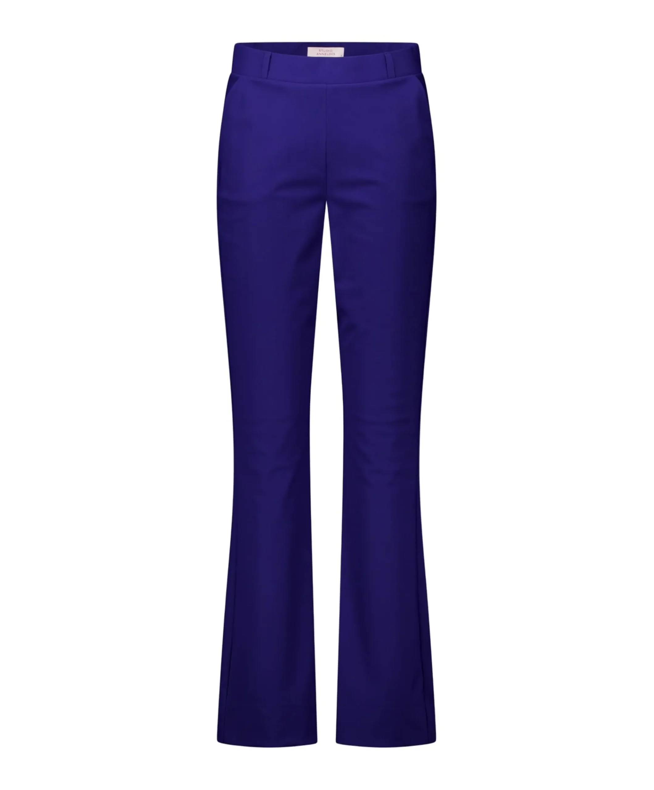 Flair bonded trousers dames broek blauw