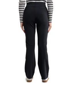 Flair bonded trousers zwart
