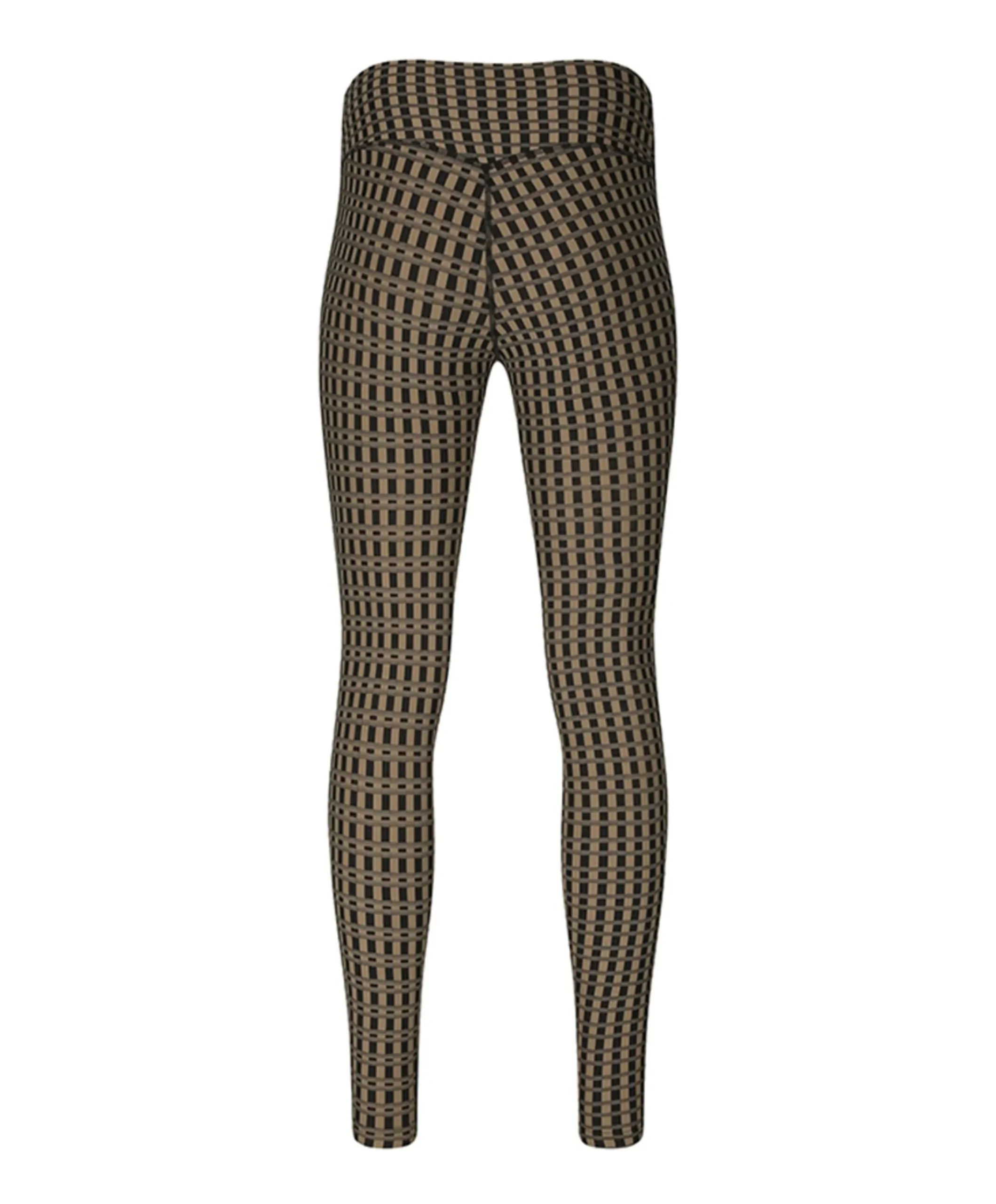 Fleurie W Printed dames tights bruin