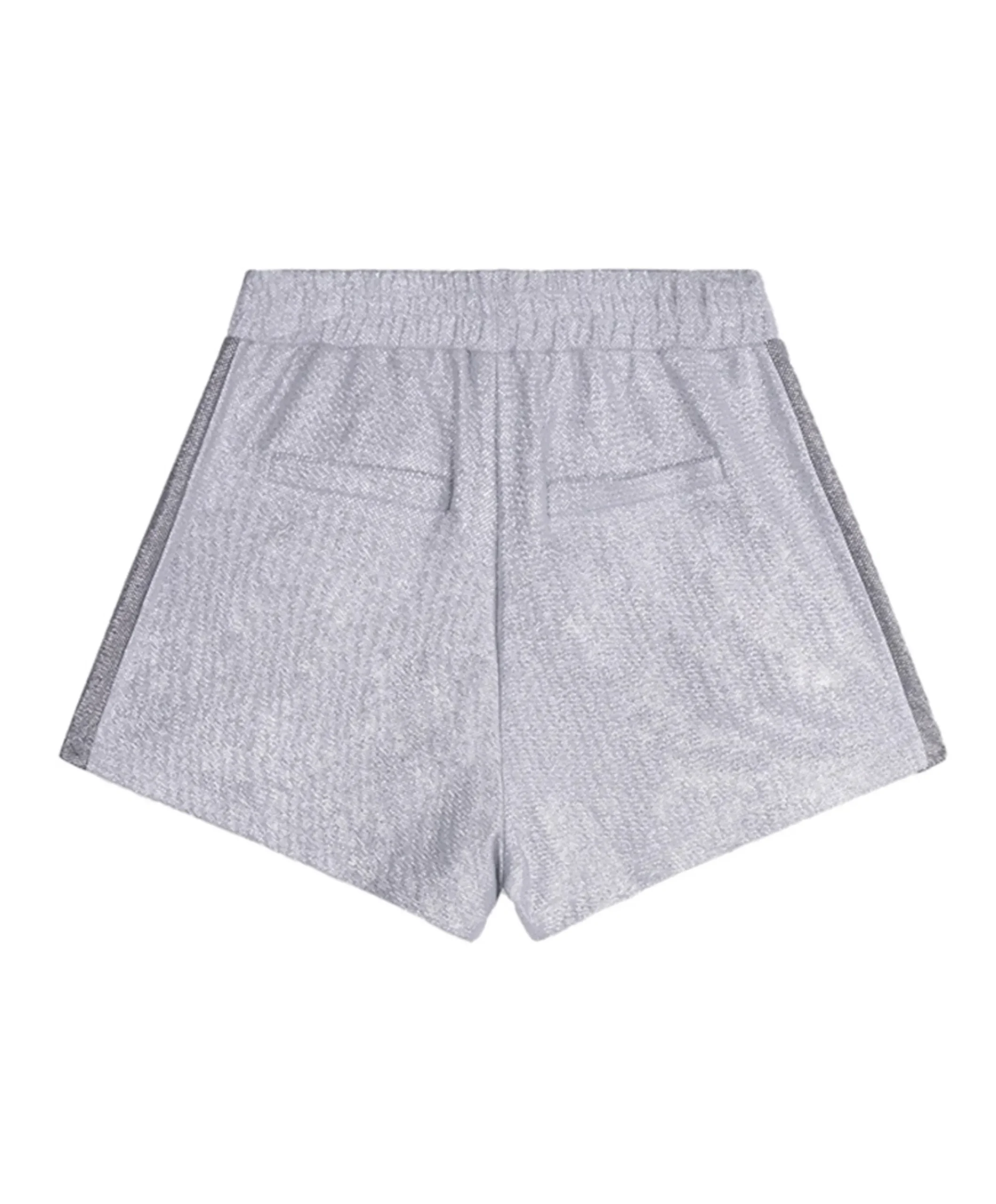 FOIL SHORTS dames korte broek grijs