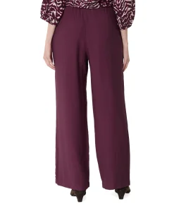 FQRIVA-PANTS dames broek bordeaux