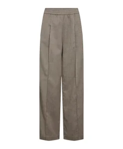 FQSOFY dames broek bruin