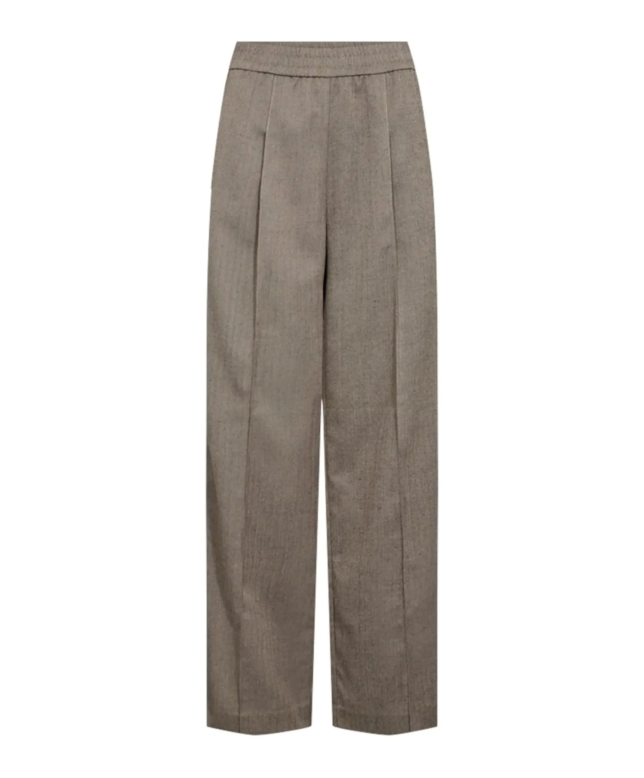 FQSOFY dames broek bruin