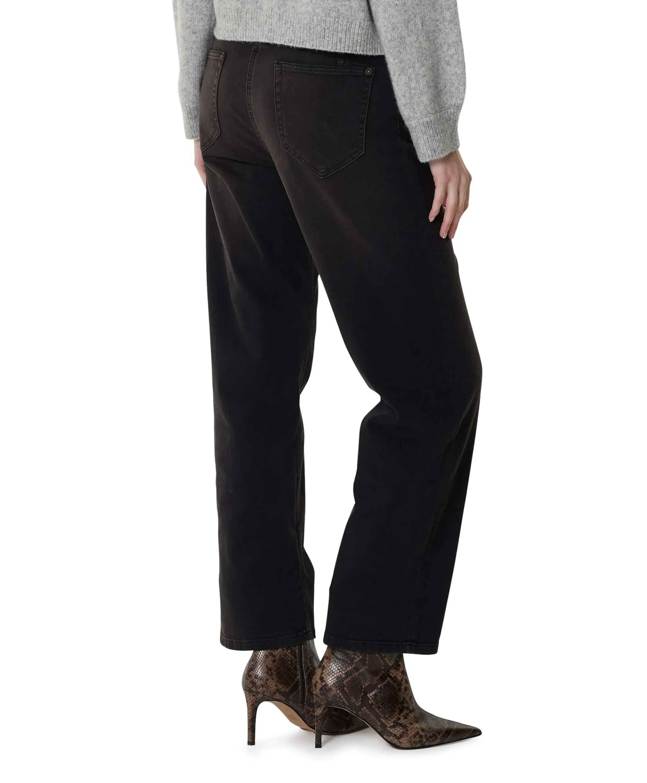 Gaia relaxed dames jeans bruin