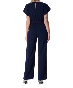 Girl-ju.v dames jumpsuit blauw