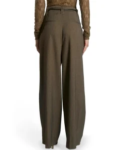 HAILEY TWEED VIS 518 dames broek bruin