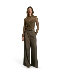 HAILEY TWEED VIS 518 dames broek bruin