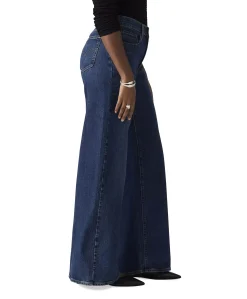 728 HR WIDE LEG WOODSTOCK WIDE LEG dames jeans blauw