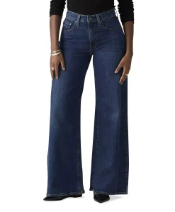 728 HR WIDE LEG WOODSTOCK WIDE LEG dames jeans blauw