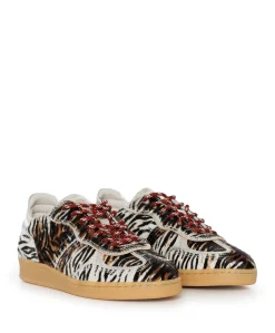 Imola dames sneakers bruin