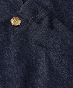 INDRA dames broek blauw