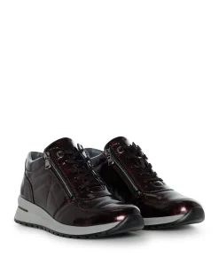 Inessa dames sneakers bordeaux