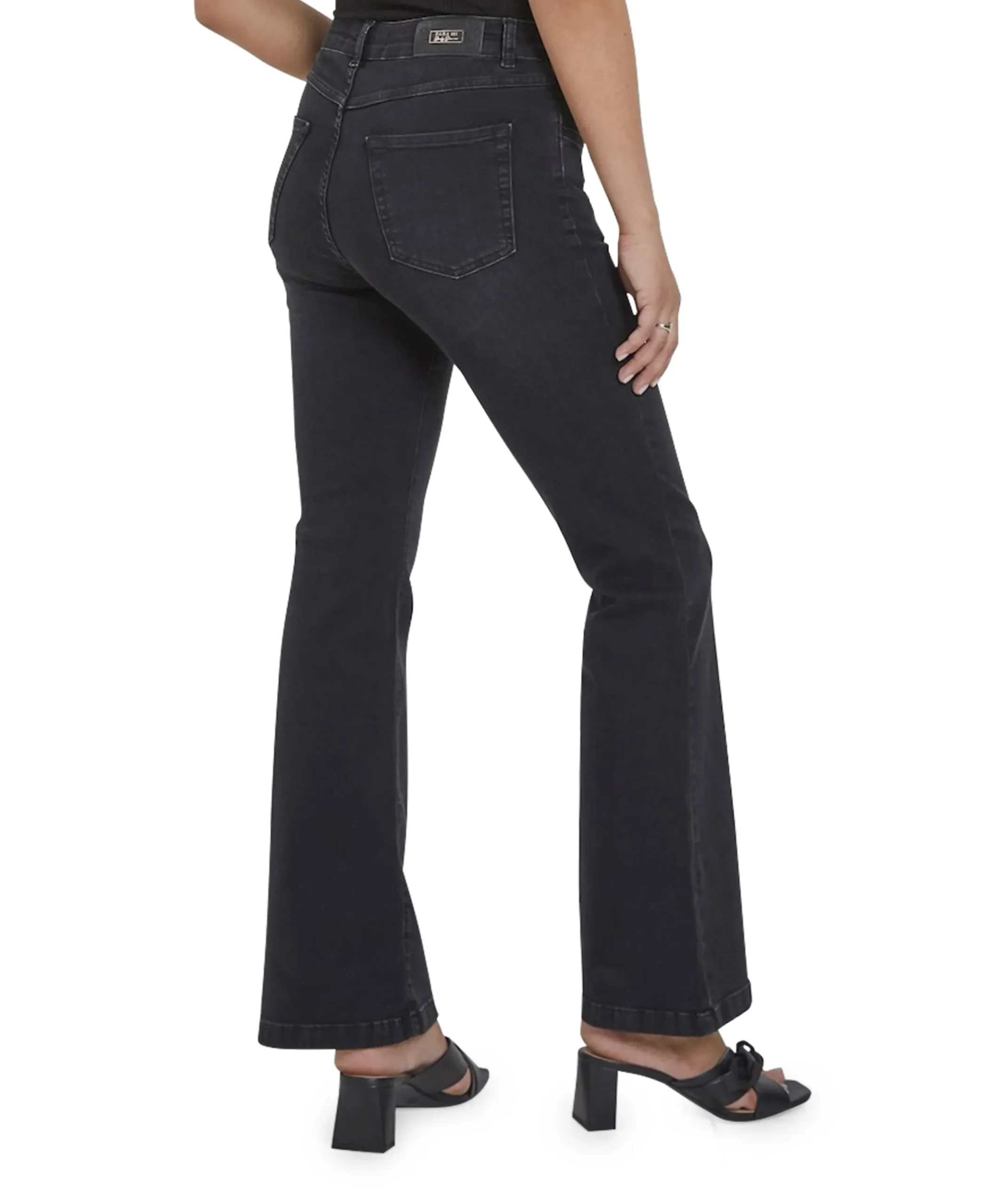 Jade - Daily Denims - D23 - Used Bl dames jeans zwart