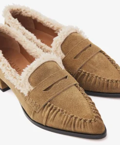 Jazz Vica dames loafers bruin