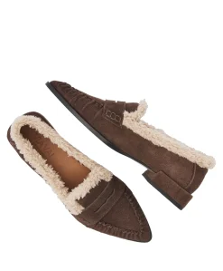 Jazz Vica dames loafers bruin