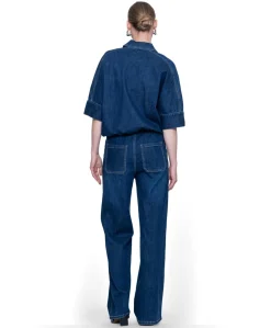 Jeans easy dames jeans blauw