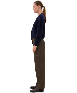 jenna worker dames jeans bruin