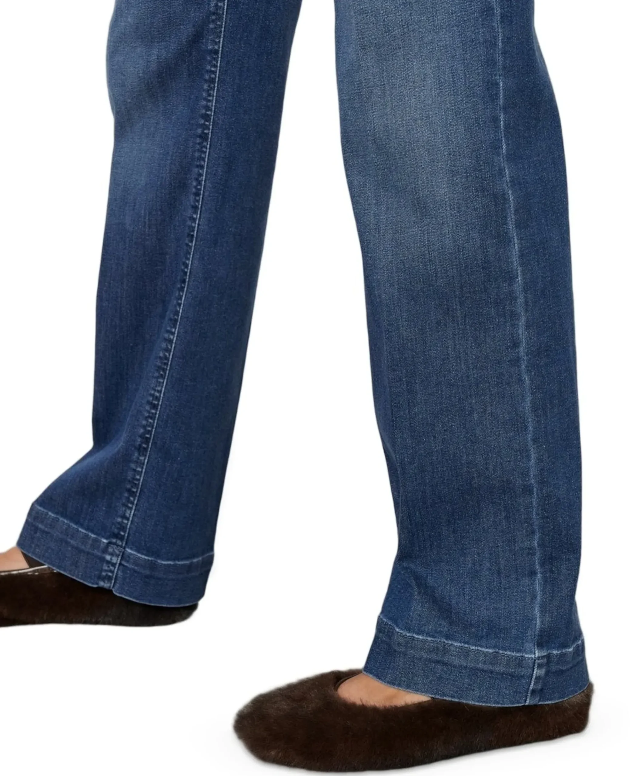 Jenny Wide dames jeans blauw