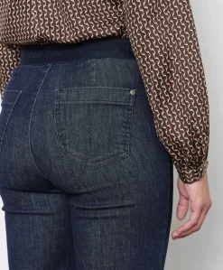 Jenny Wide dames jeans blauw