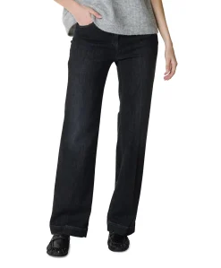 Jenny Wide dames jeans grijs
