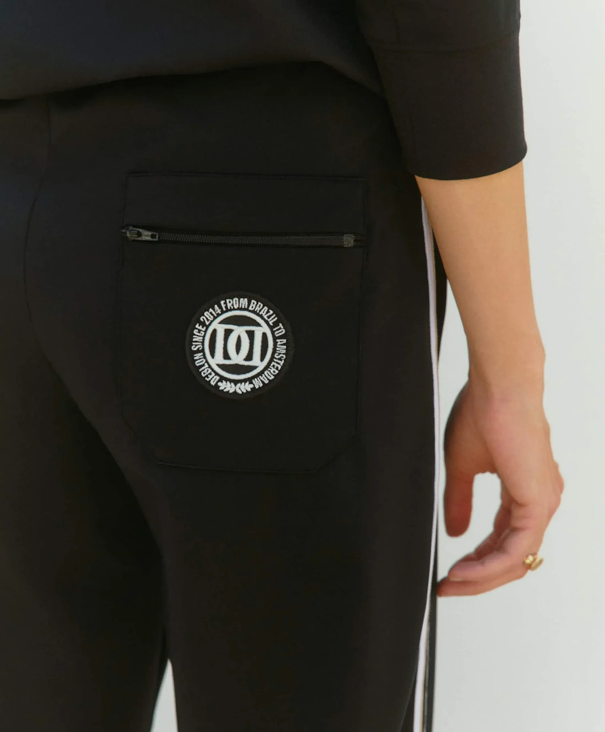 Joss Track Pants dames trainingsbroek zwart