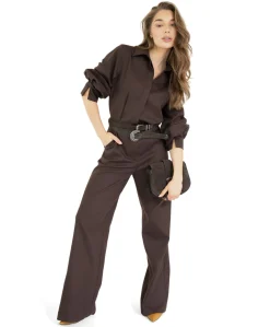 Jumpsuit dames jumpsuit bruin