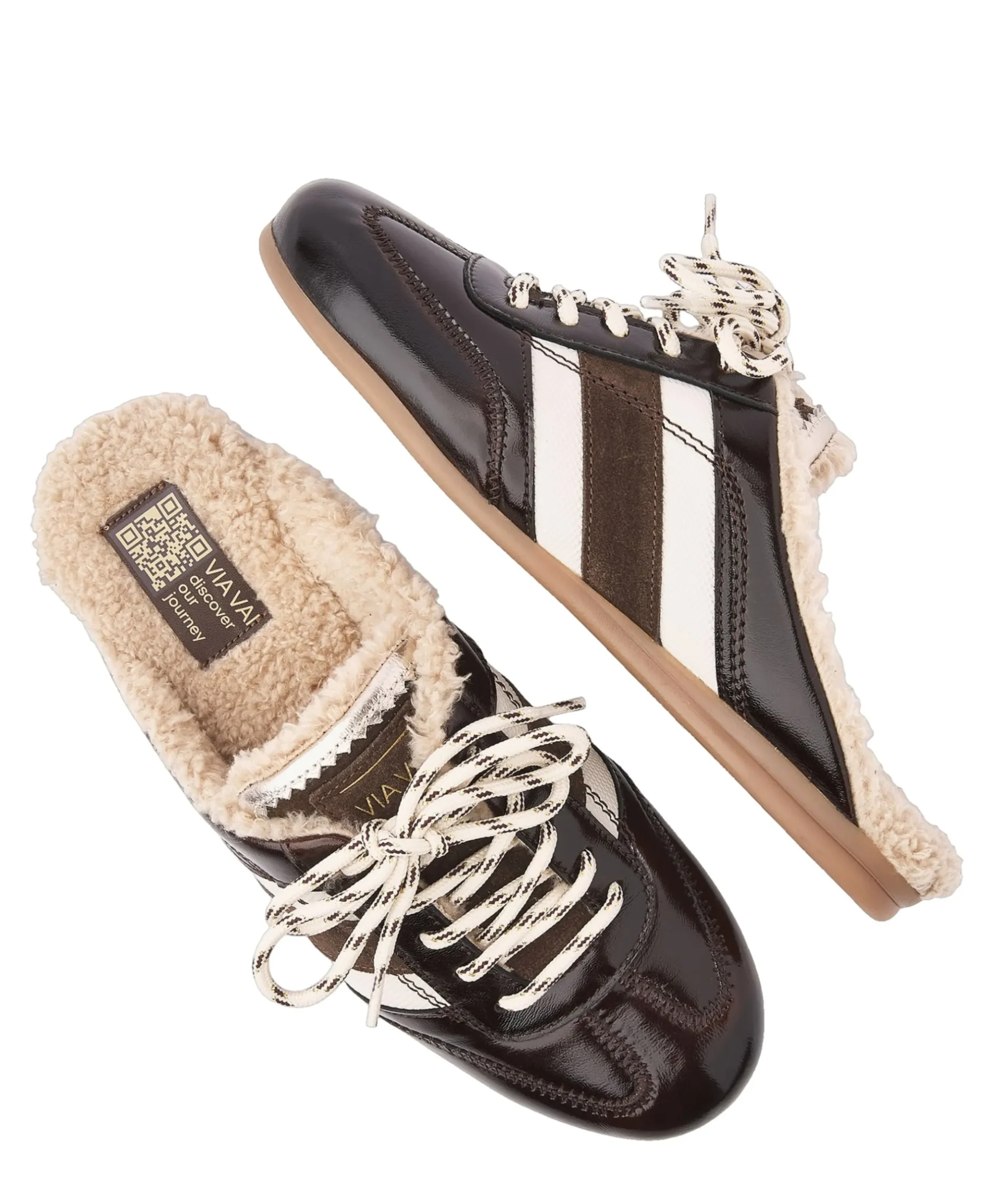 June Ashton dames clogs bruin