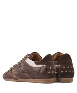June Jackie dames sneakers bruin