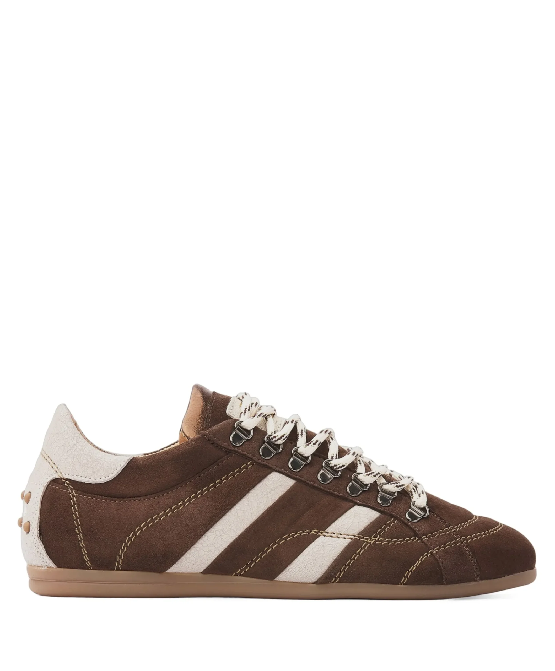 June Jackie dames sneakers bruin