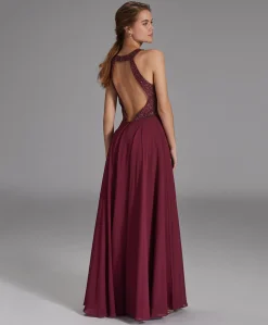 Jurk bordeaux
