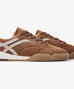 Kris Dante dames sneakers bruin