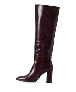 KRYSTAL INDY dames laarzen bordeaux