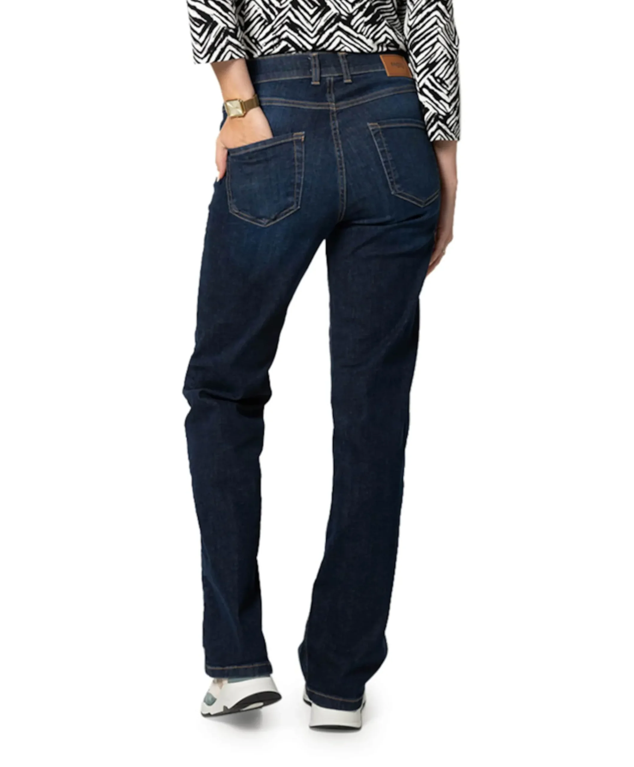 Lara dames jeans blauw