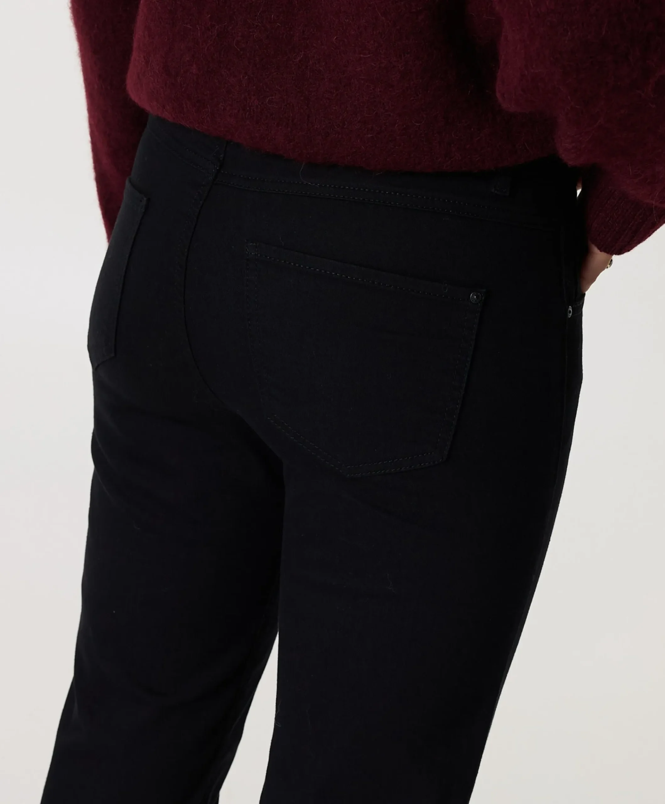 LARA dames jeans zwart