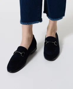 Laure dames loafers blauw