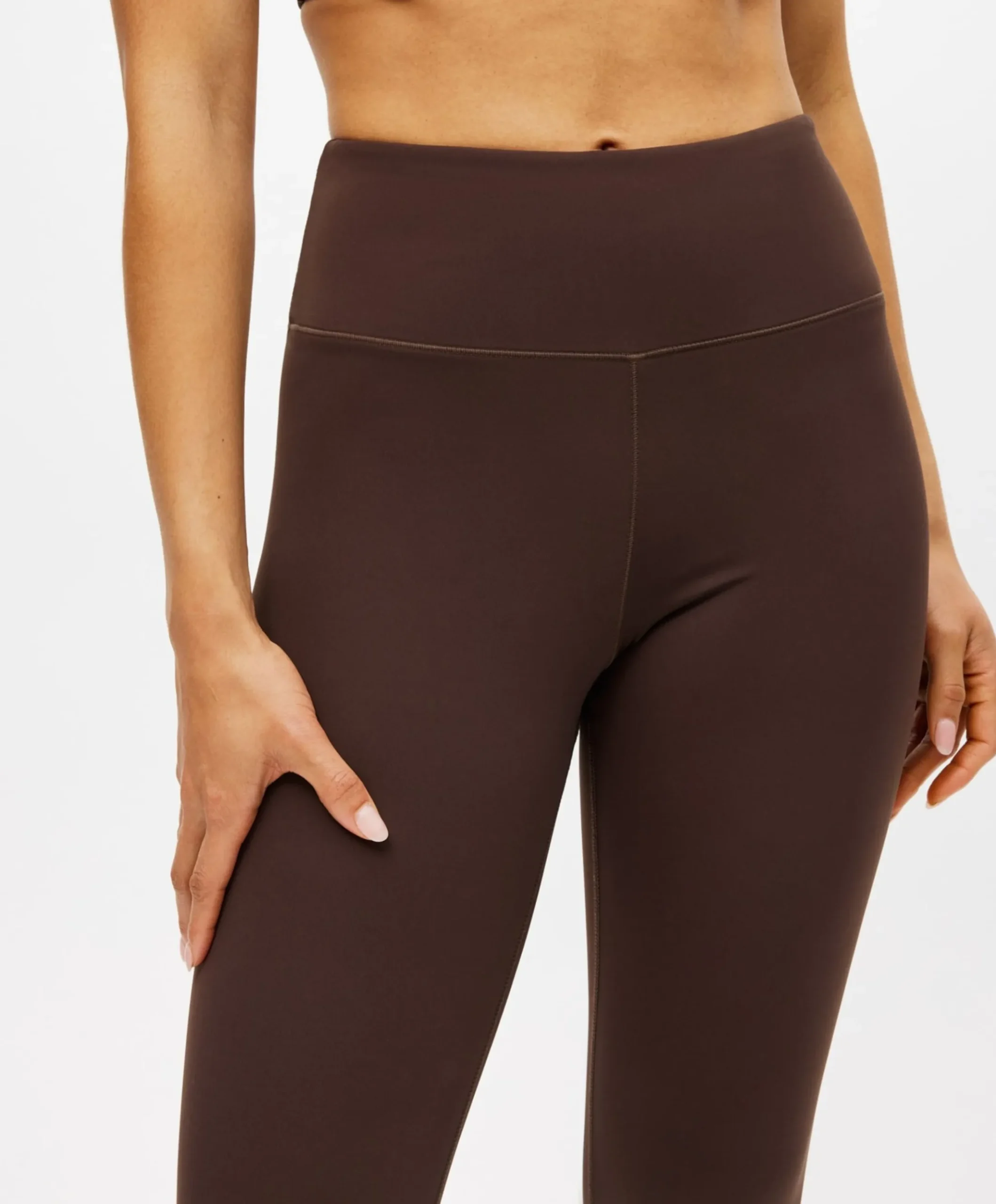 Legacy High Waist Tights dames tights bruin