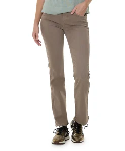 Leni dames jeans bruin
