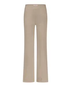 Lexie bonded broek beige