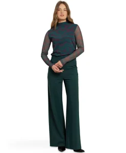 Lexie bonded dames broek groen