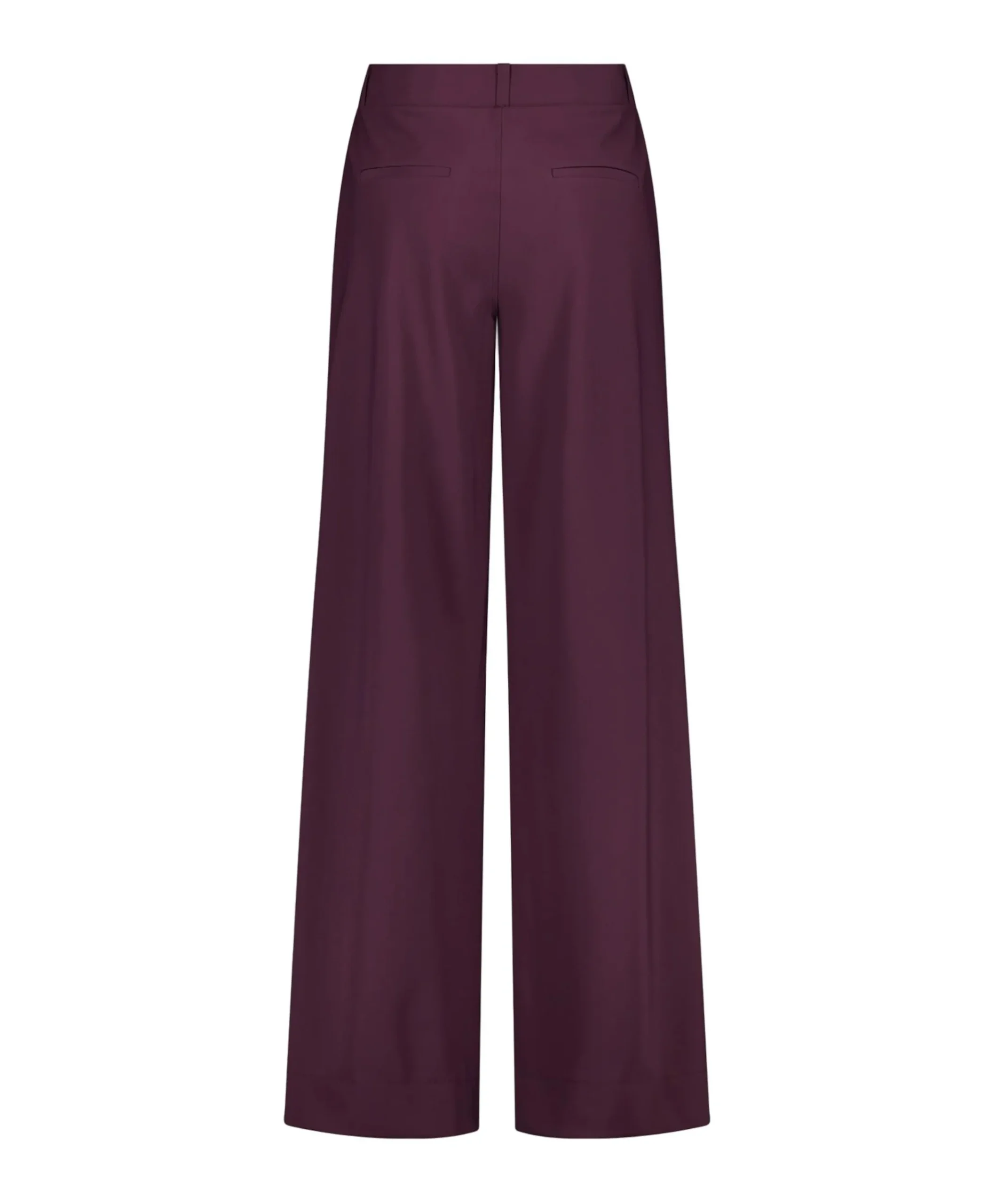 Lexie bonded trousers dames broek paars