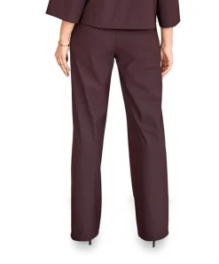 Lexie bonded trousers dames broek bruin