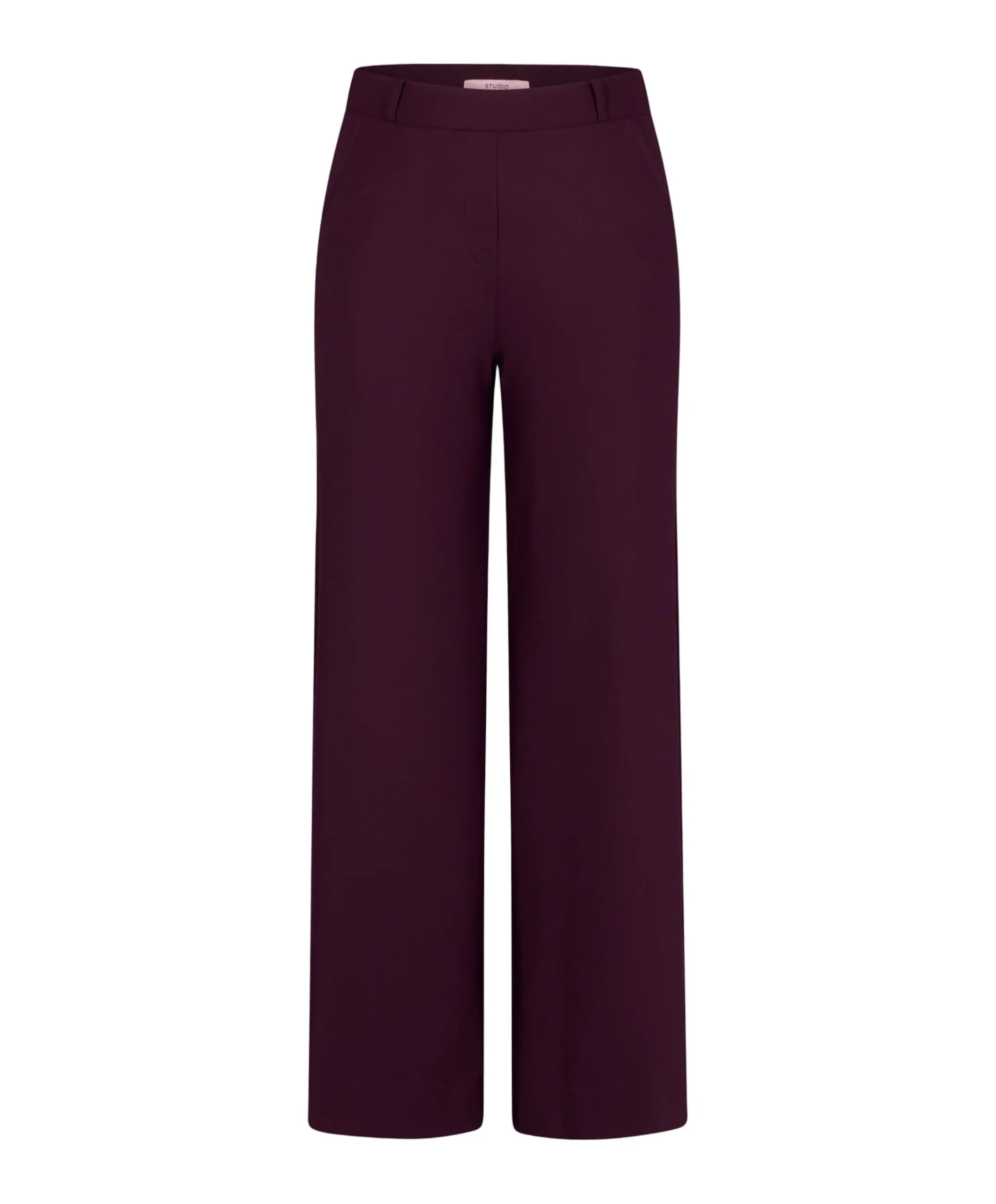 Lexie bonded trousers dames broek paars