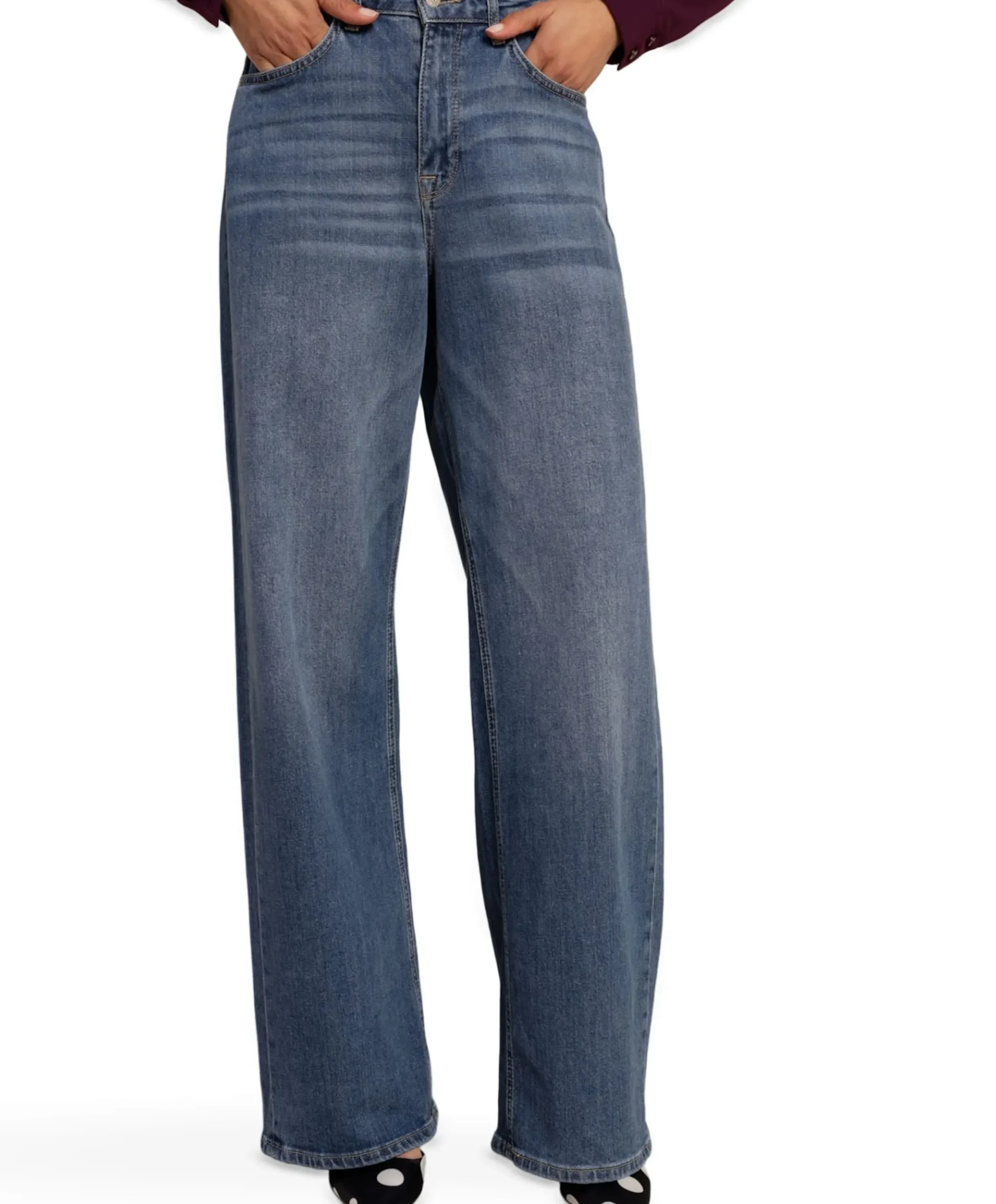 Lexie dames broek blauw