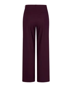 Lexie LONG bonded trousers dames broek bordeaux