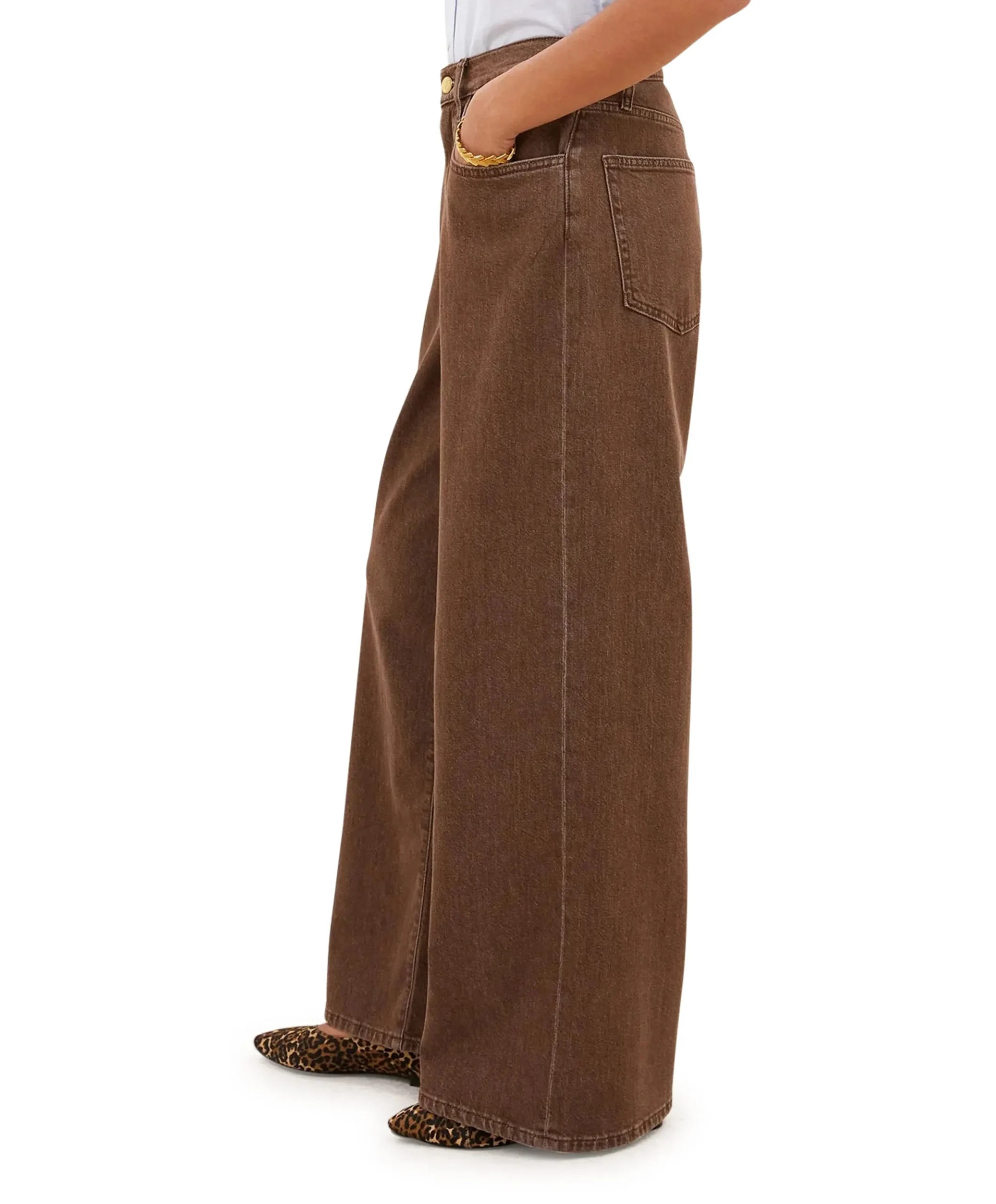 lilo dames jeans bruin