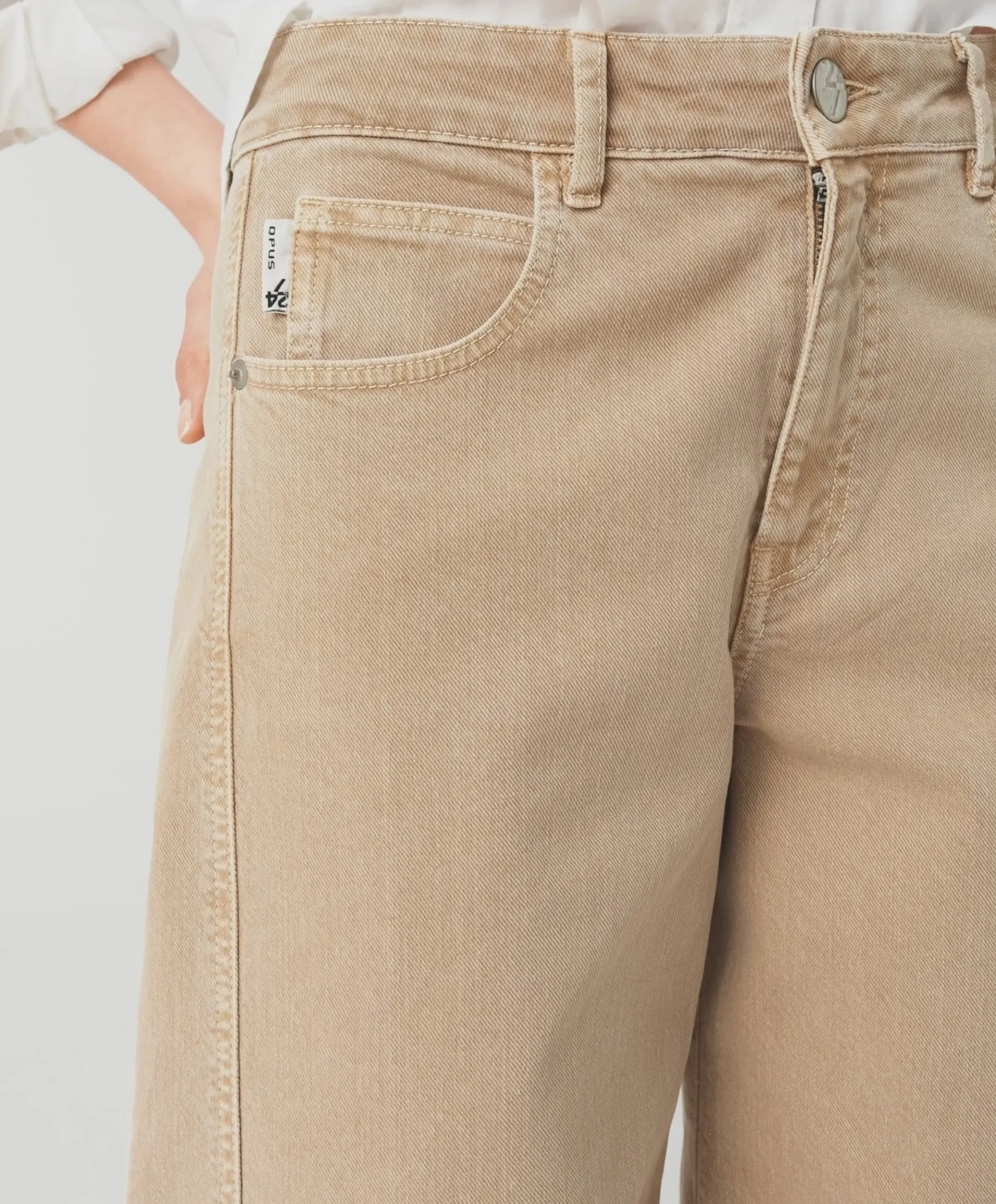 Lissie bolde dames jeans beige