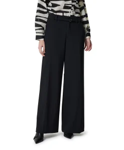 LIVA CHIC BELT dames pantalon zwart